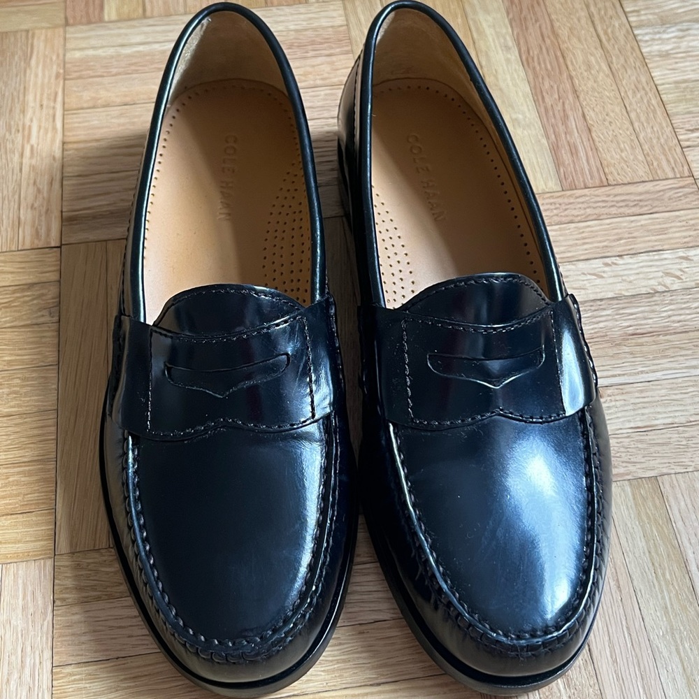 Cole Haan Men's Black Slip-On Loafers
